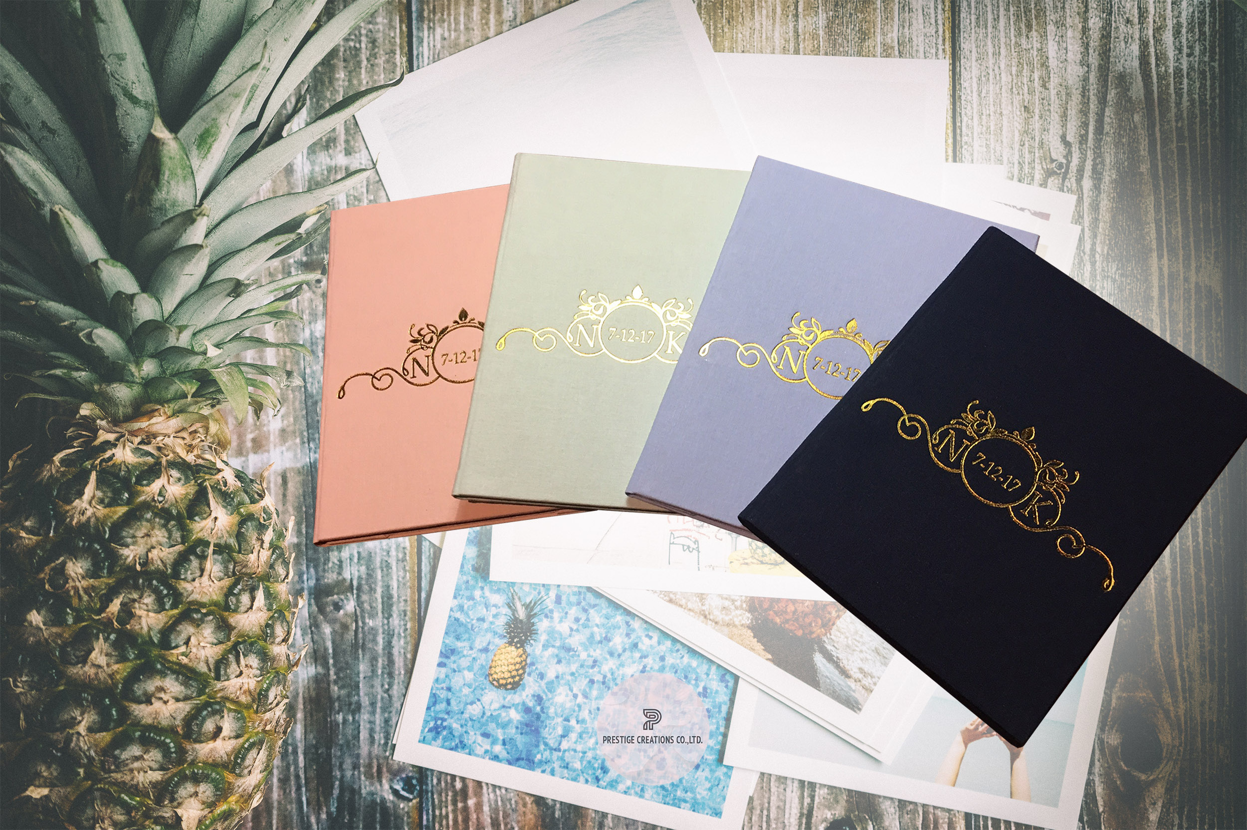 luxury foil stamped wedding invitations