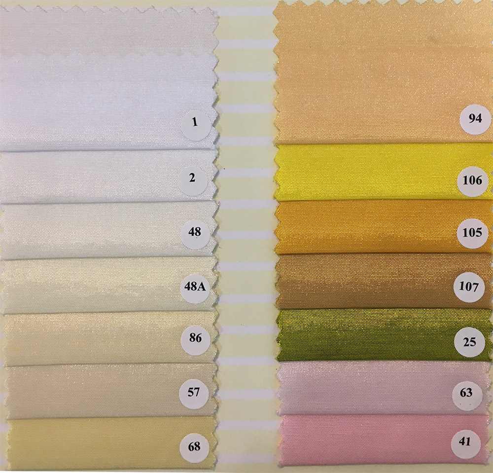 Ruskin Color Chart