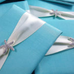 Luxury beach Wedding Invitations