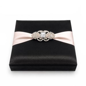 Luxury Silk Invitation Box Square shaped