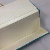 Opened silk clutch with ivory lining