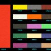 card-stock paper chart