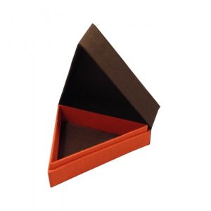 The original triangle shaped Thai silk box