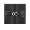 black invitation folder
