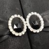 Onyx brooch embellishment close-up picture