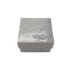 Removable lid silk favor box