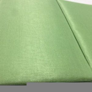 Detail view of our green color silk folio