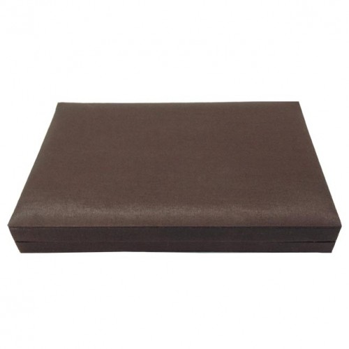 Silk box in brown