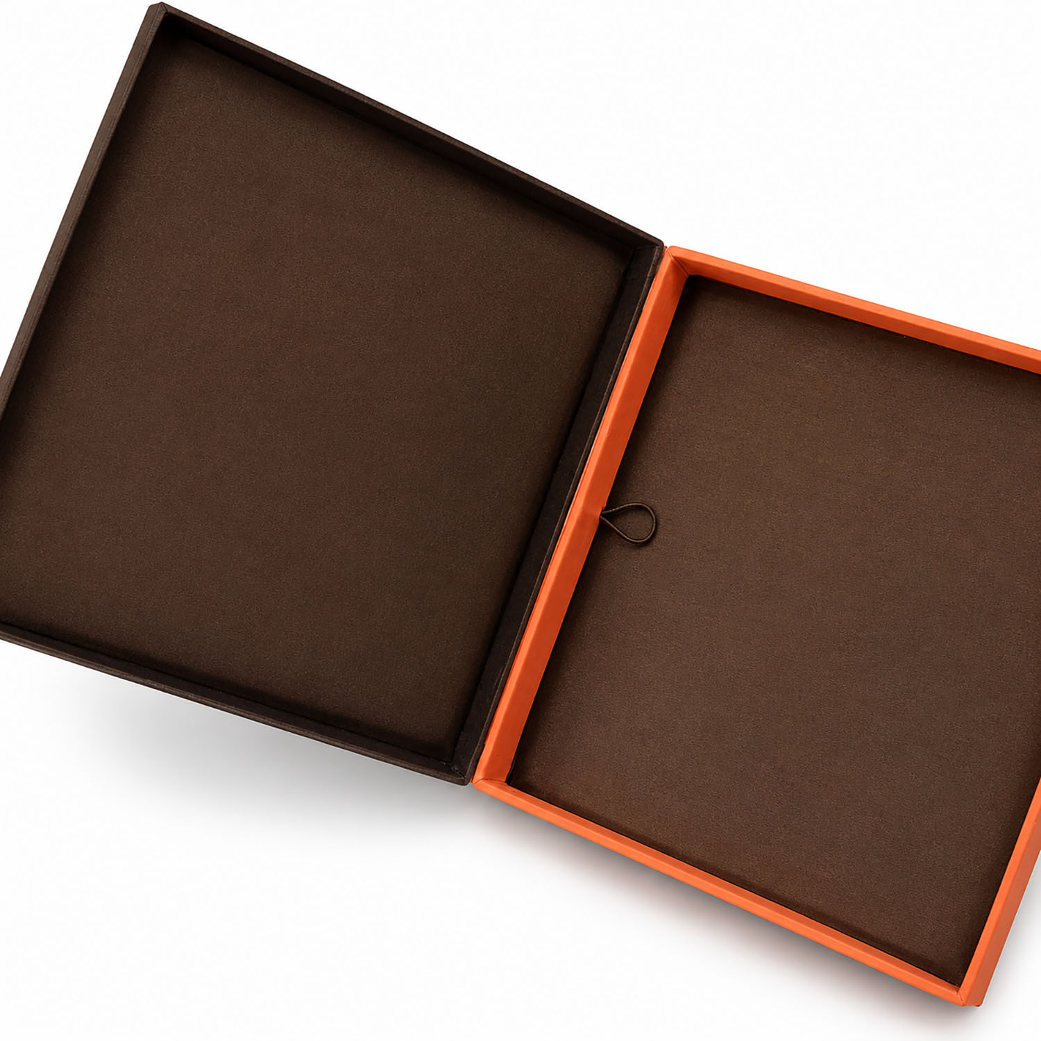 interior look of custom silk jewelry box