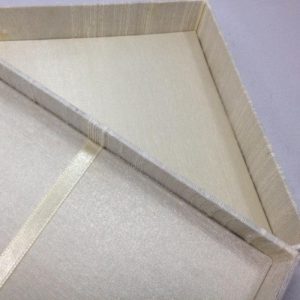 Ivory silk box
