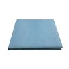 Top view of silk folio with suede interior and pocket holder
