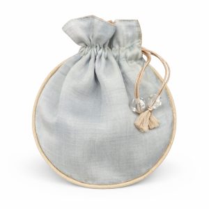 Silk Drawstring Favor Pouch