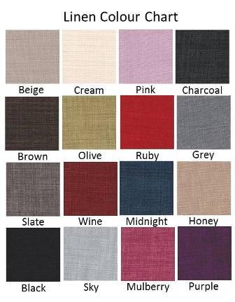 Linen Color Chart