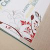 Silk pocket with wedding invitation card