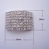 SILVER LUXURY RHINESTONE BUCKLE DESIGN - Image 2
