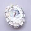 Button back in silver