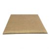 Side view of our golden silk pad