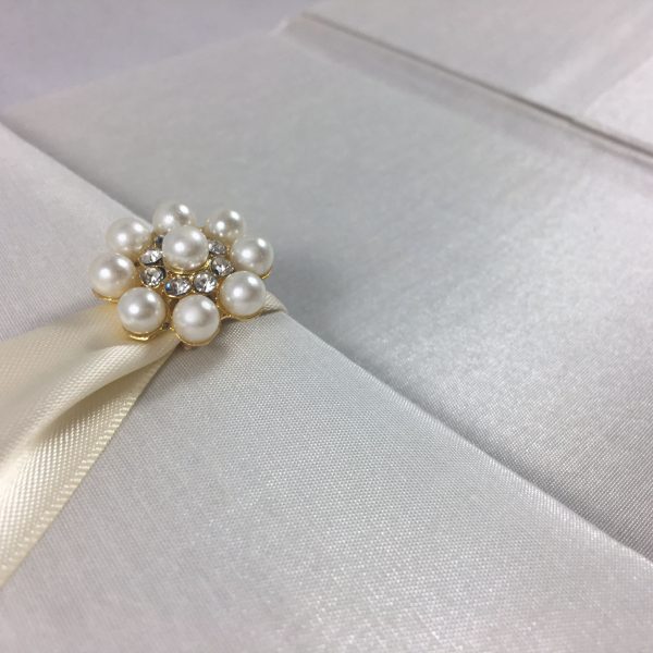 pearl wedding invites