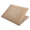 Custom Monogram Embroidered Hardcover Silk Book Fold Folio Invitation