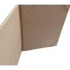 Nude color silk folio for wedding invitations