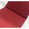 Red gate fold invitations