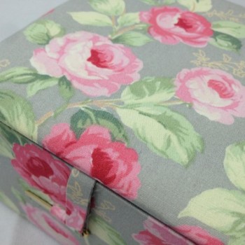 Detail picture of cotton jewellery box