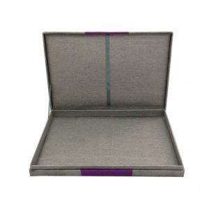 Hand-Made Royal Blue Thai Silk Gift Box From Chiang Mai