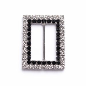 Rectangle rhinestone buckle from Thailand