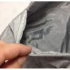Opened fine padded silk envelope