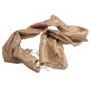 Brown Thai silk shawl