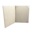 Brooch Embellished Dupioni Silk Folio Invitation For Wedding Or Event Invitations - Image 4