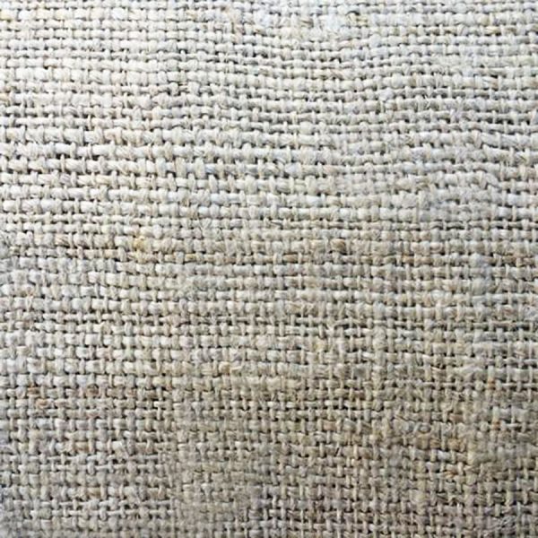 close up of Thai hemp fabric
