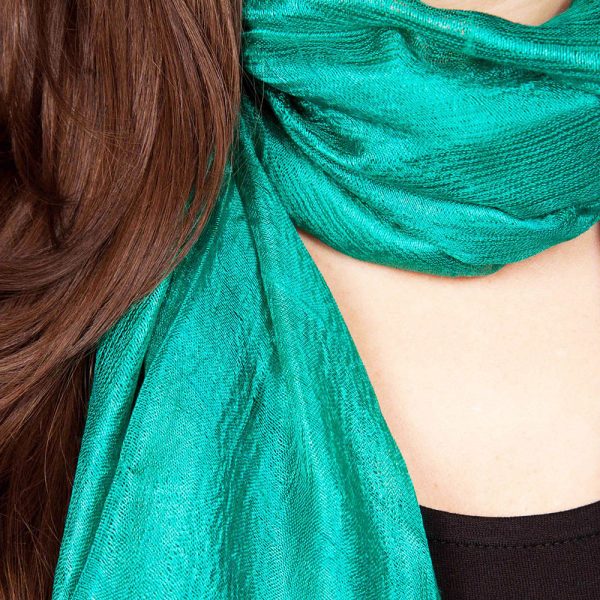 Thailand silk scarves