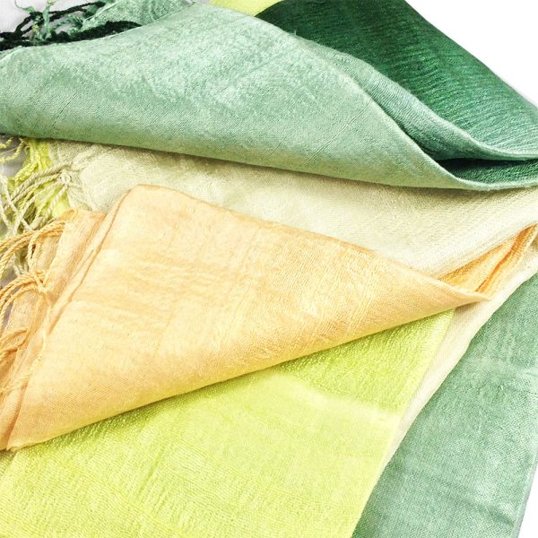 Thai silk shawls