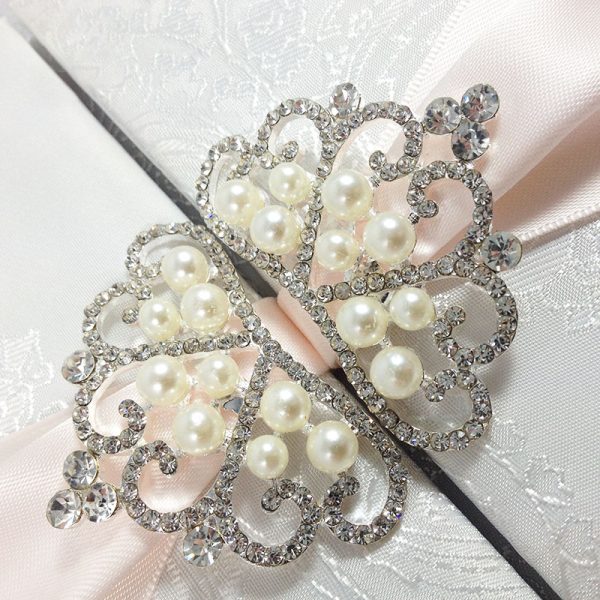 Pearl Crown Brooches
