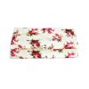 Rose flower cotton clutch bags