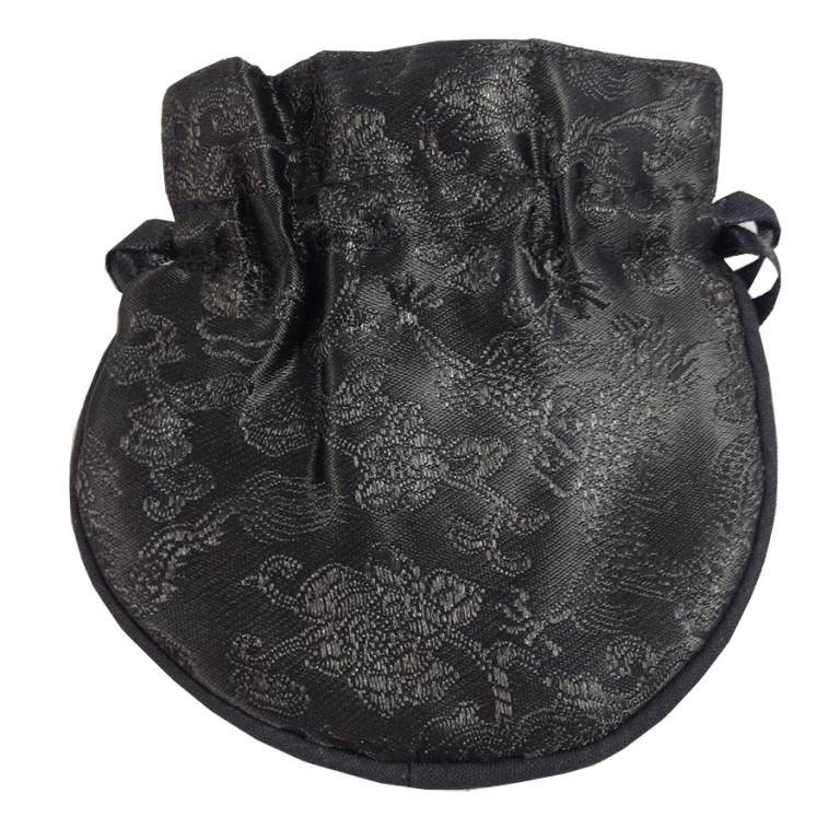 Silk Round Banquet Handbag