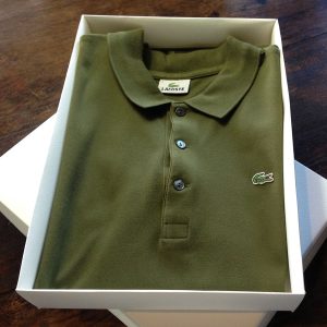 packaging box for polo shirts