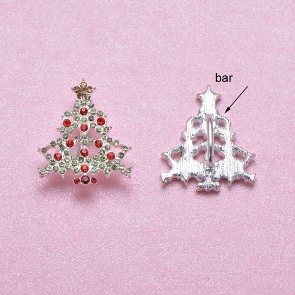 Christmas Tree Brooches