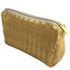 Golden silk bag