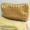 Golden Silk Bag For Cosmetics & Promotional Occassion - Image 4