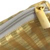 Golden Silk Bag For Cosmetics & Promotional Occassion - Image 3