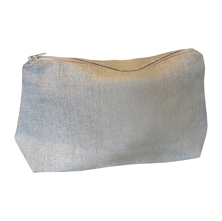 Durable 12 OZ Cotton Canvas Cosmetic Bag