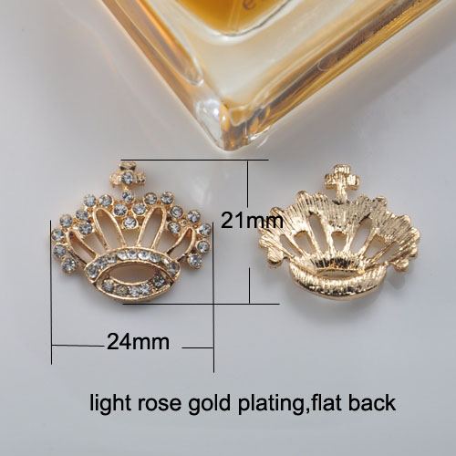 Rosegold Crown Brooches
