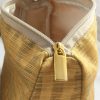 Golden Silk Bag For Cosmetics & Promotional Occassion - Image 2