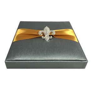 Fleur De Lis Wedding Box