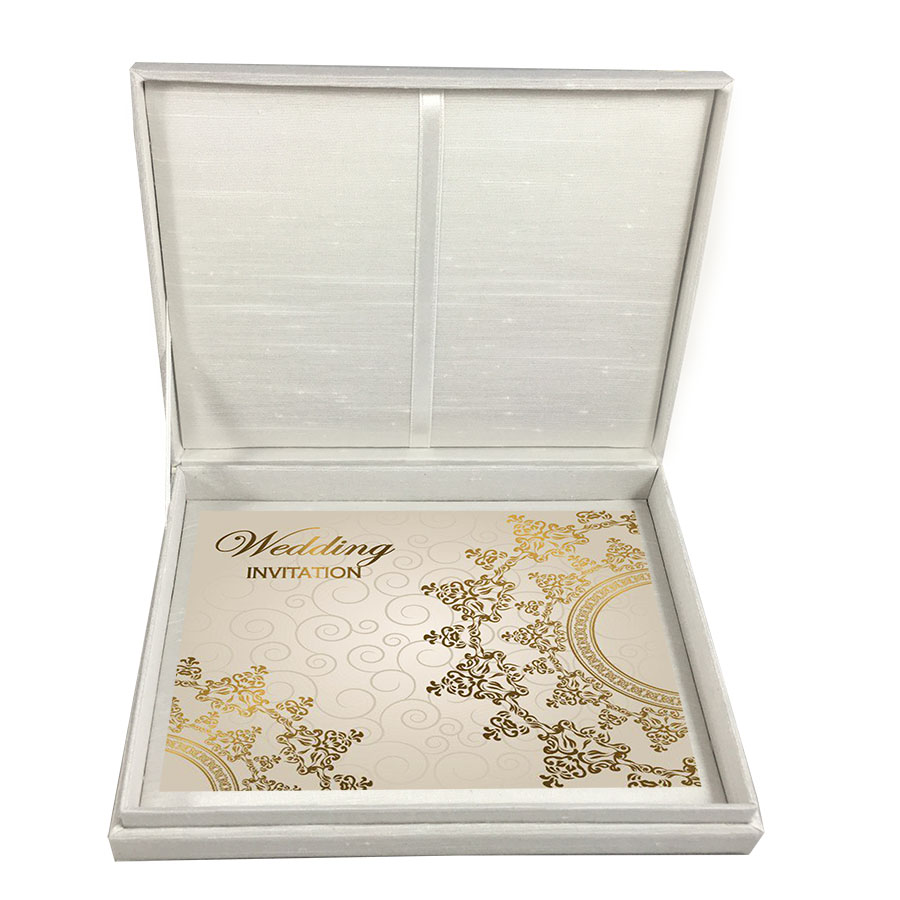 elegant wedding card box