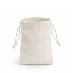 natural cotton muslin bag