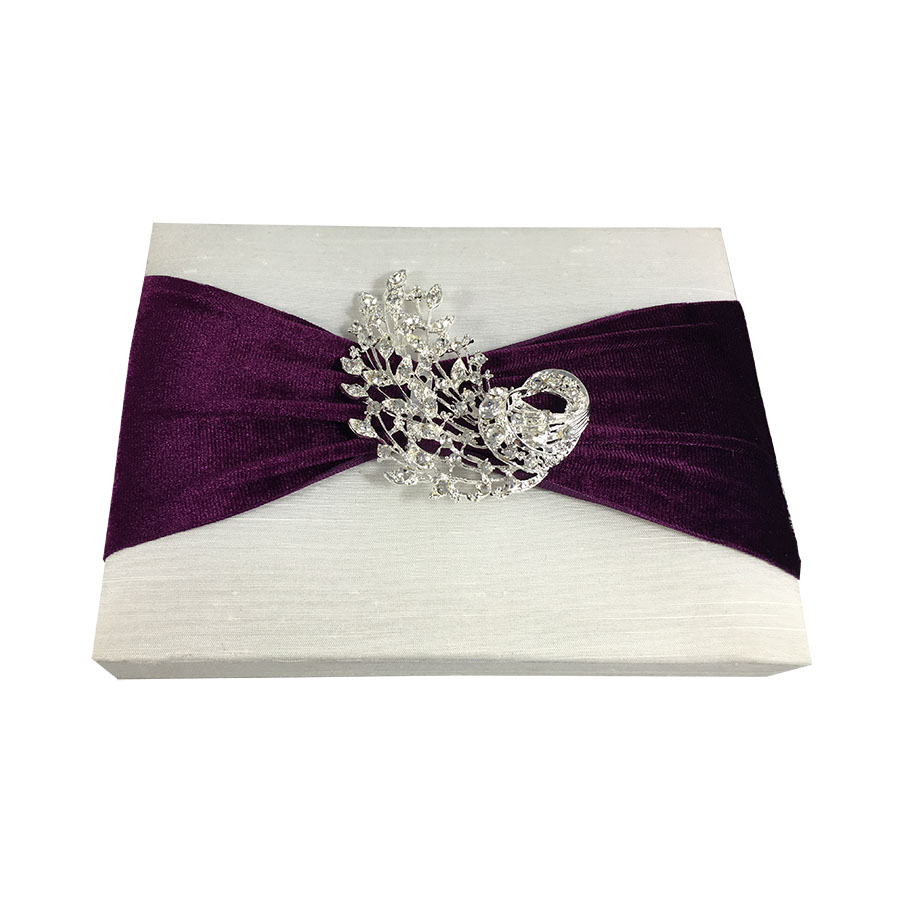 Silver Brooch Wedding Embellishment - Luxury Wedding Invitations, Handmade  Invitations & Wedding Favors