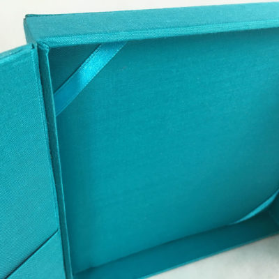 Teal Color Invitation Box For The Bride of Today - Luxury Wedding ...